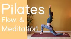 This 5-Minute Pilates Meditation Flow Is Going Viral!